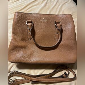 Kate Spade Brown Leather Tote Bag
